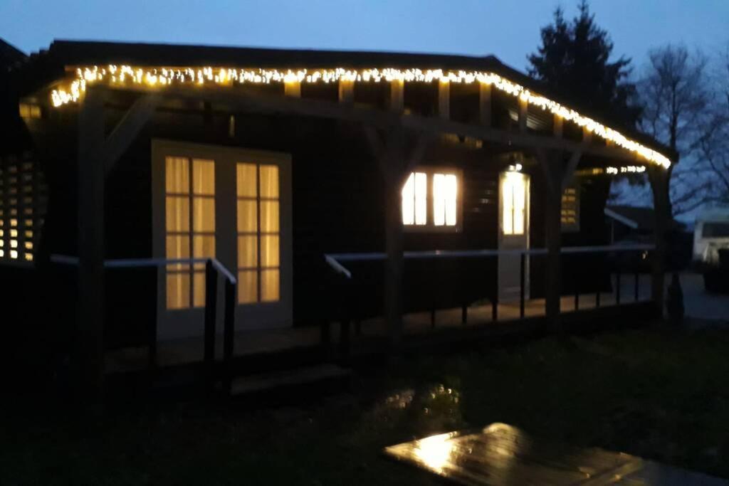 Chalet Het Wollinghuisje Vlagtwedde Экстерьер фото