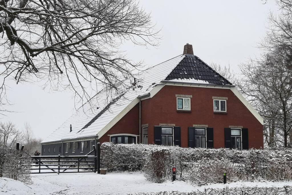 Chalet Het Wollinghuisje Vlagtwedde Экстерьер фото